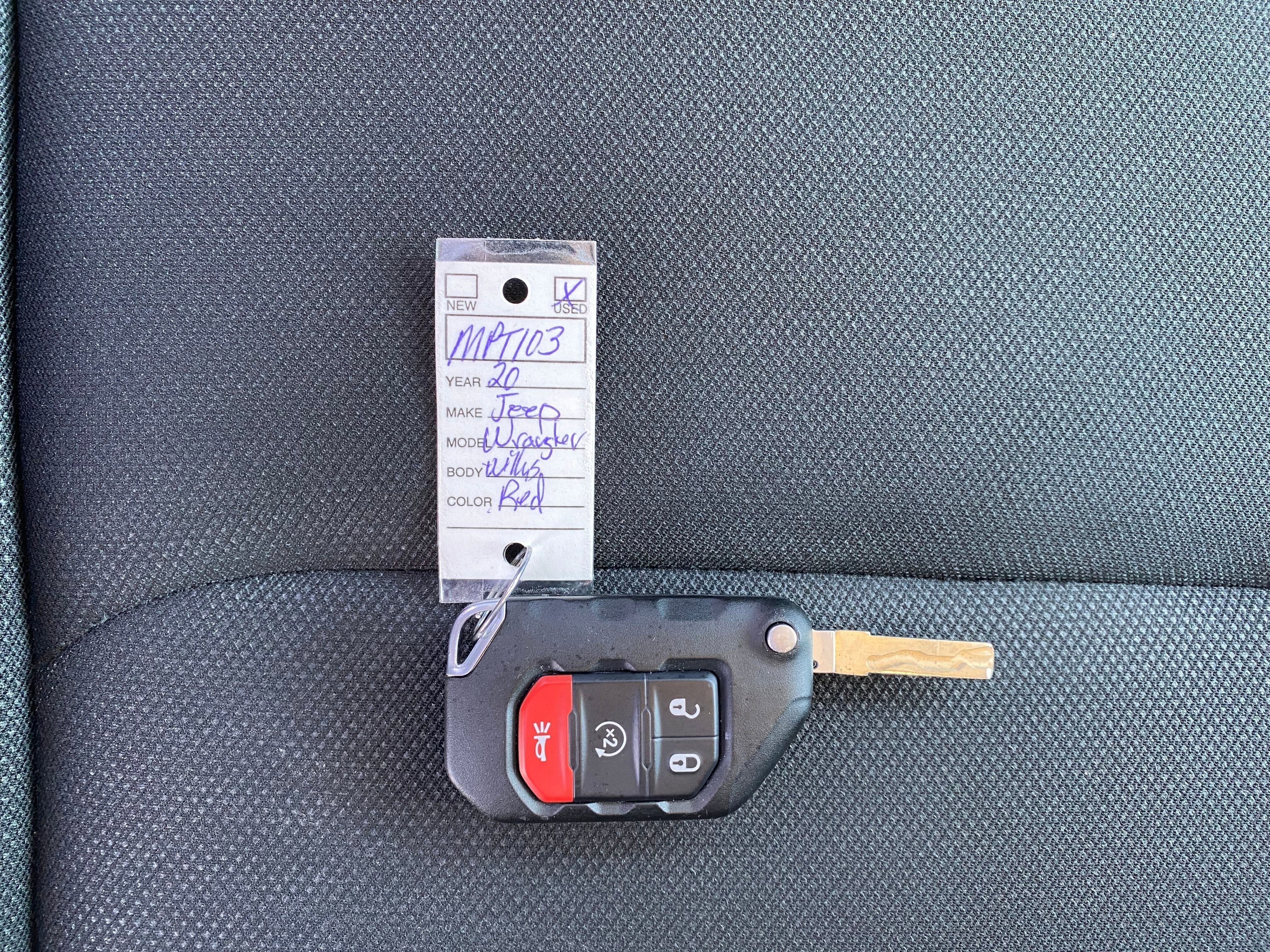 2020 Jeep Wrangler Unlimited Willys