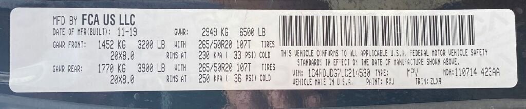 2020 Dodge Durango GT