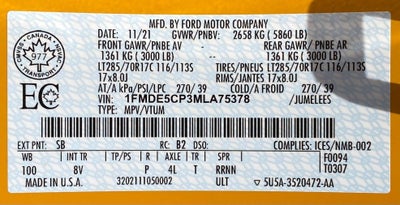 2021 Ford Bronco 4x4 Badlands