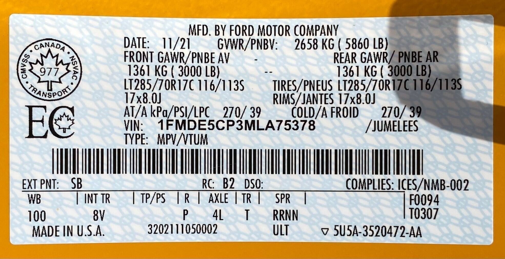 2021 Ford Bronco 4x4 Badlands