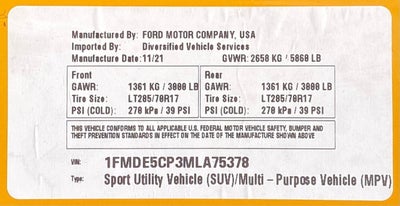 2021 Ford Bronco 4x4 Badlands