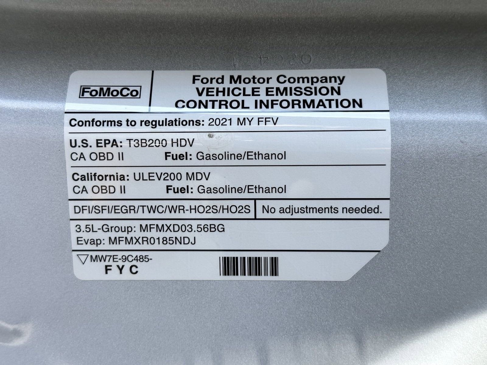 2021 Ford Transit Cargo Van T250