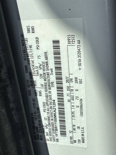 2021 Ford Transit Cargo Van T250