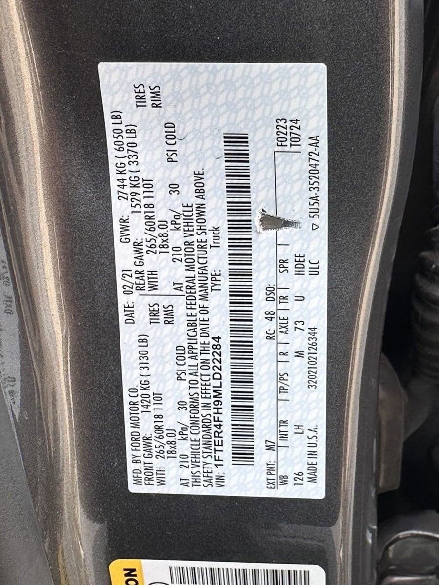 2021 Ford Ranger XLT