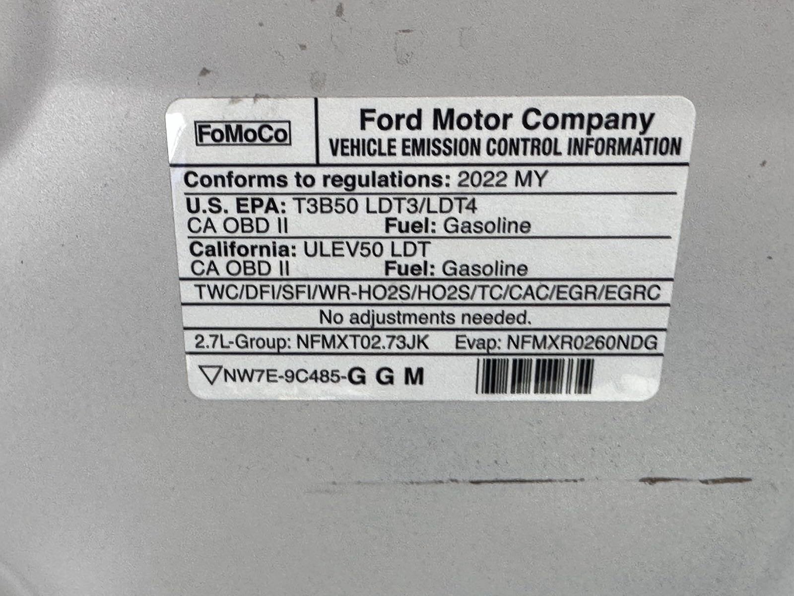 2022 Ford F-150 4x4 SuperCrew XLT