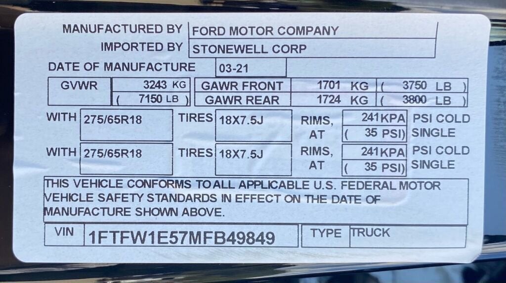 2021 Ford F-150 XLT