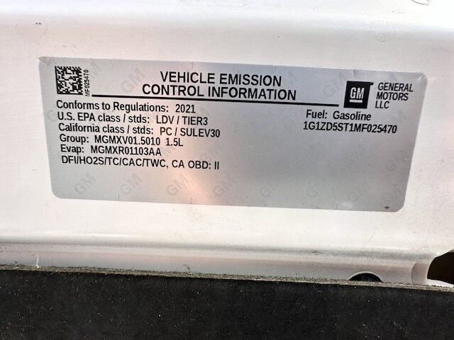 2021 Chevrolet Malibu LT