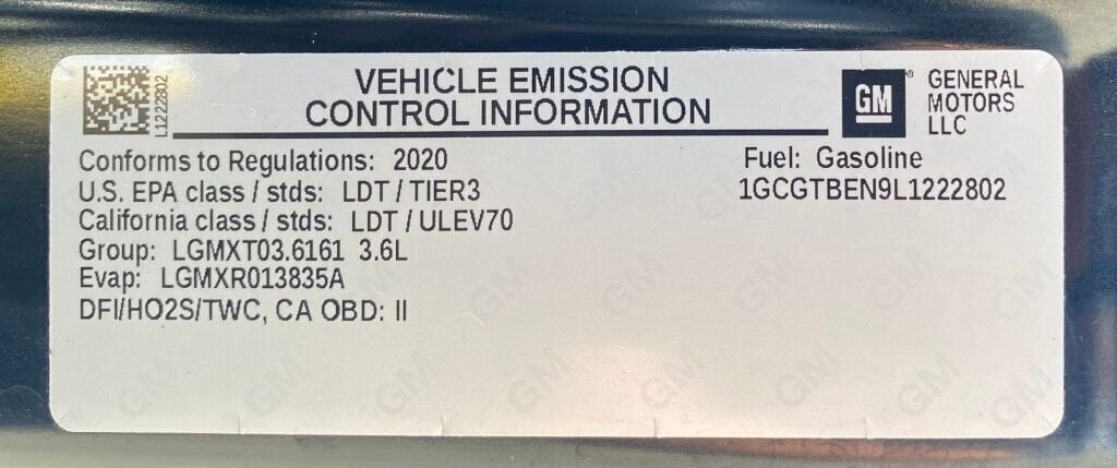 2020 Chevrolet Colorado WT