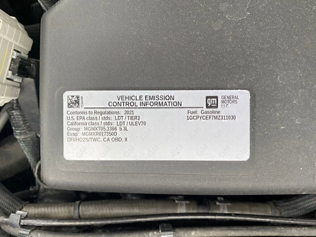 2021 Chevrolet Silverado 1500 Custom Trail Boss