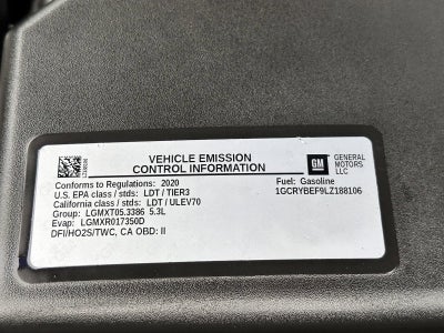 2020 Chevrolet Silverado 1500 Custom