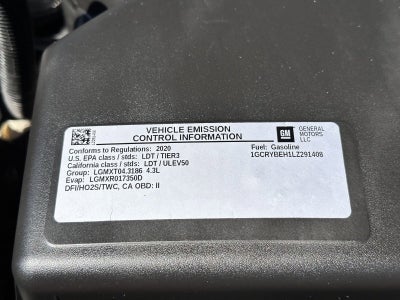 2020 Chevrolet Silverado 1500 Custom