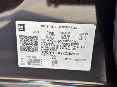 2019 Chevrolet Silverado 1500 LT