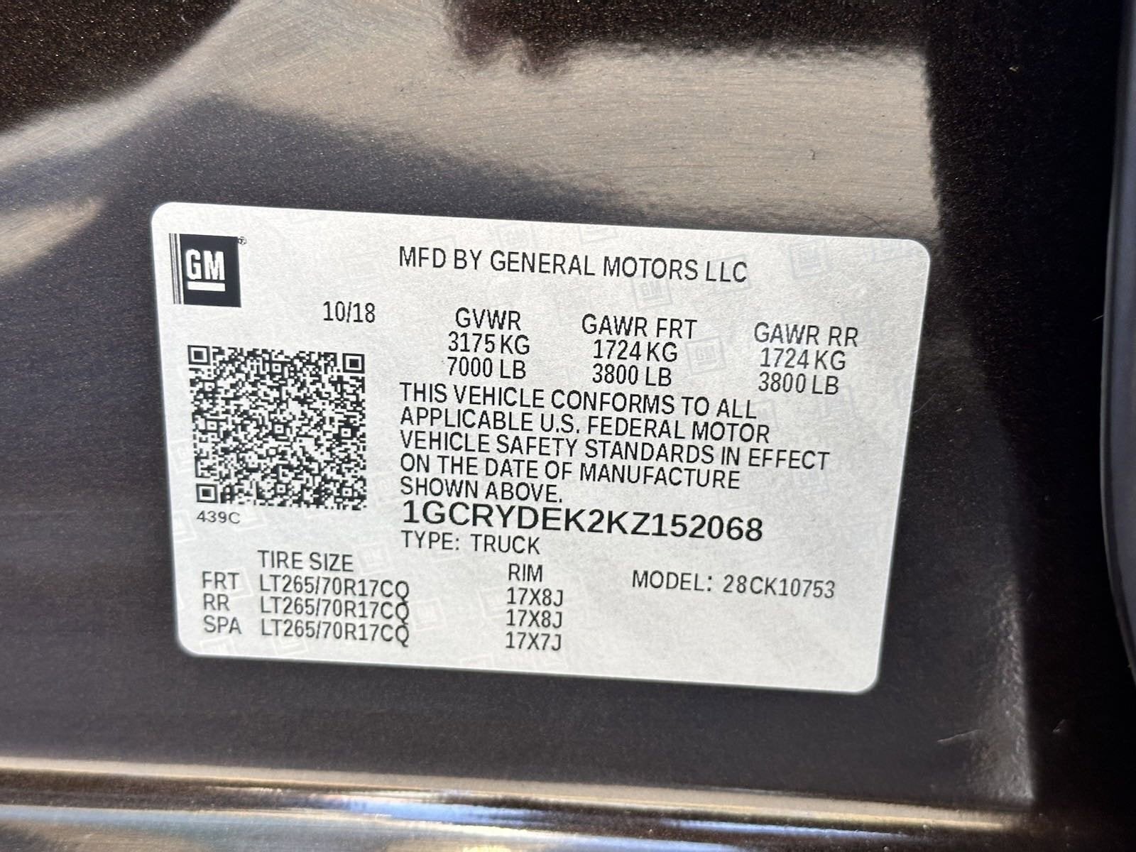 2019 Chevrolet Silverado 1500 LT