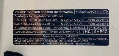 2020 Nissan Altima 25S