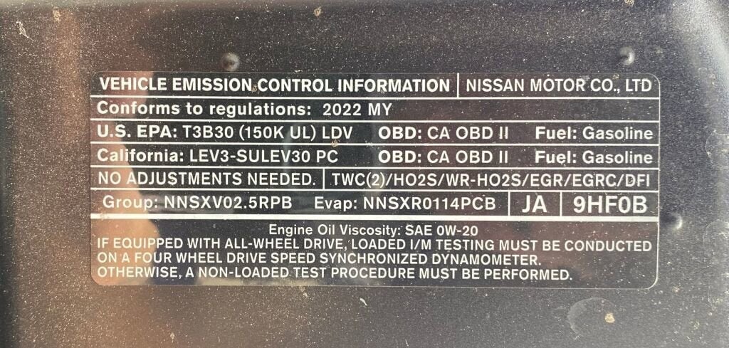 2022 Nissan Altima 2.5 S