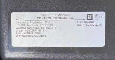 2021 Chevrolet Silverado 1500 LT Trail Boss