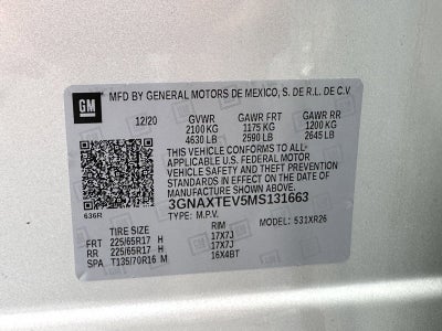 2021 Chevrolet Equinox LT