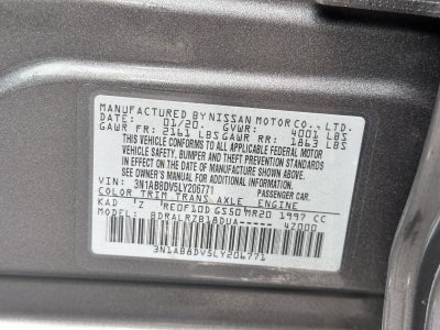 2020 Nissan Sentra SR