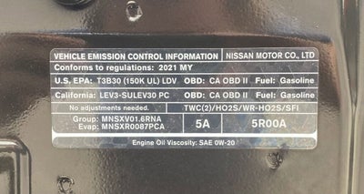 2021 Nissan Versa SV