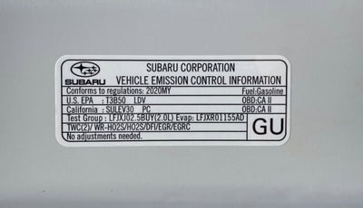 2020 Subaru Impreza 2.0isprt