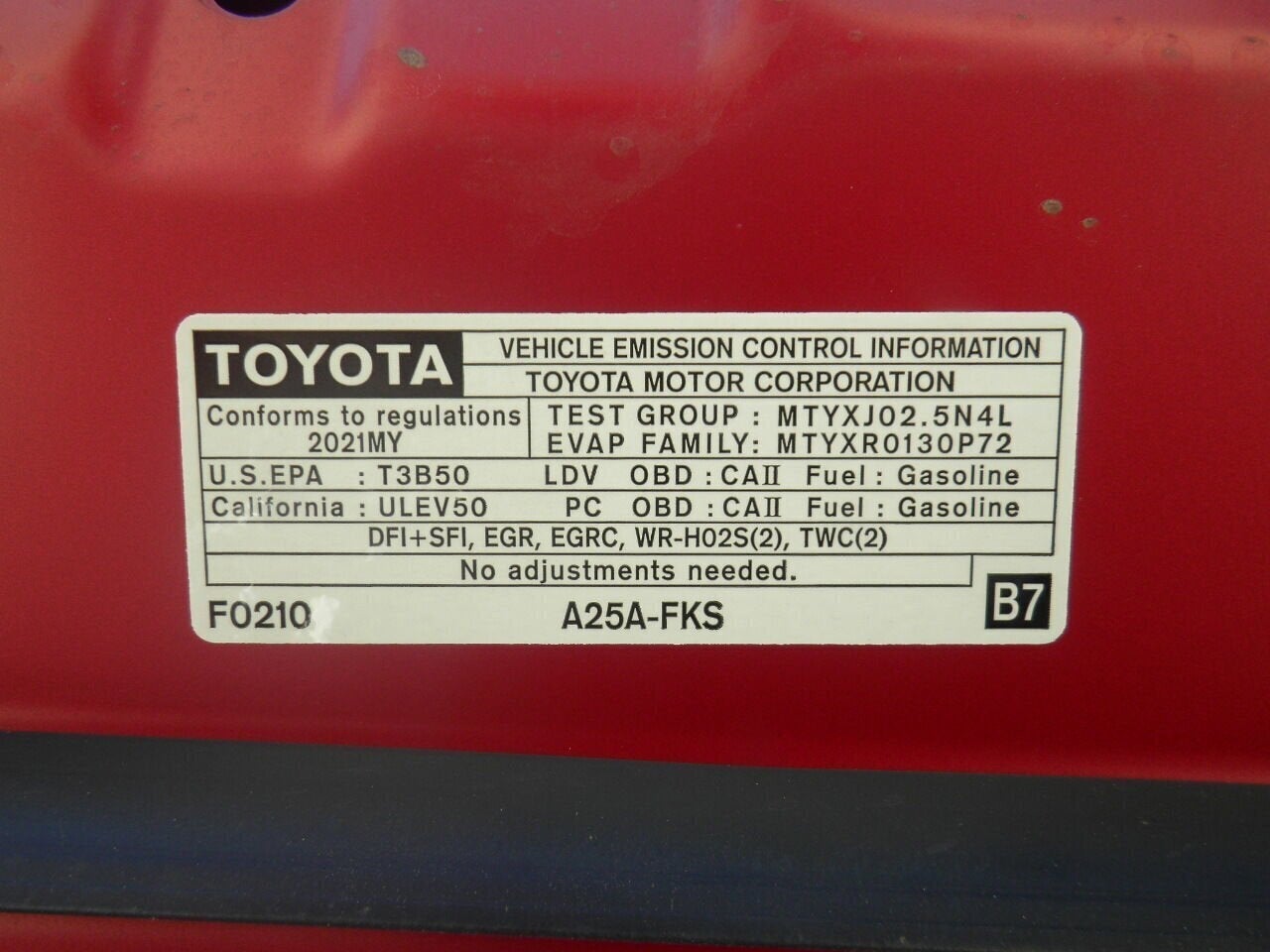 2021 Toyota Camry Base