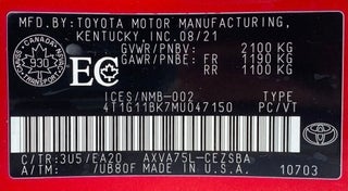 2021 Toyota Camry Base in Pikeville, KY - Bruce Walters Ford Lincoln Kia