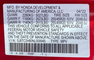 2022 Acura RDX Base
