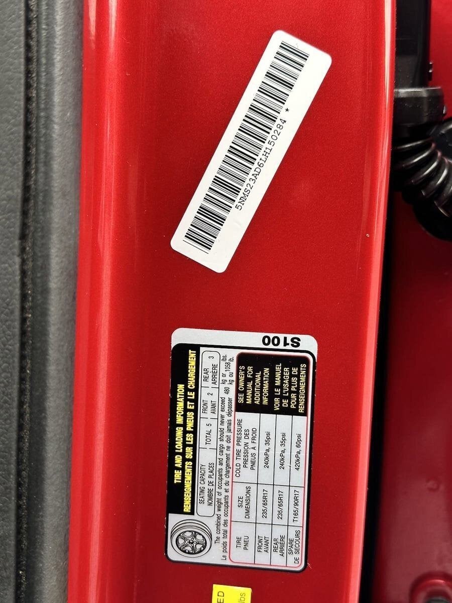 2020 Hyundai SANTA FE SE