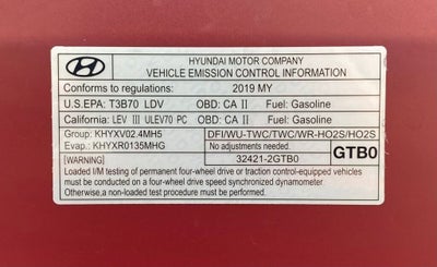 2019 Hyundai SANTA FE Ultimate