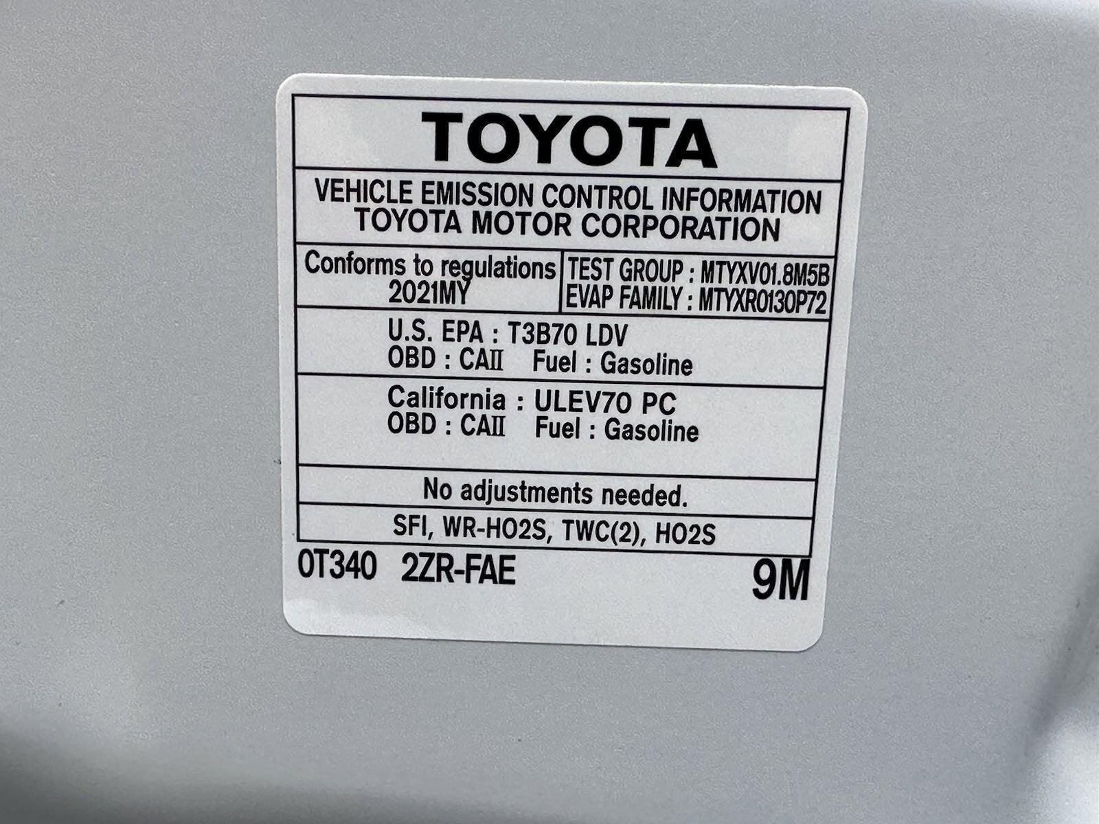 2021 Toyota Corolla LE