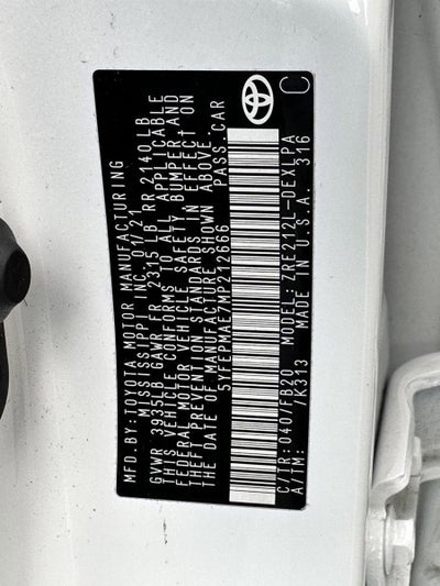 2021 Toyota Corolla LE