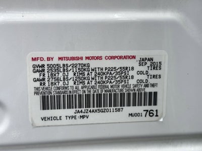 2016 Mitsubishi Outlander GT