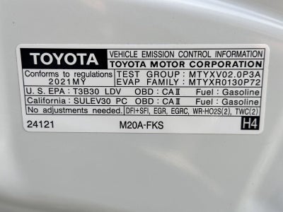 2021 Toyota Corolla SE