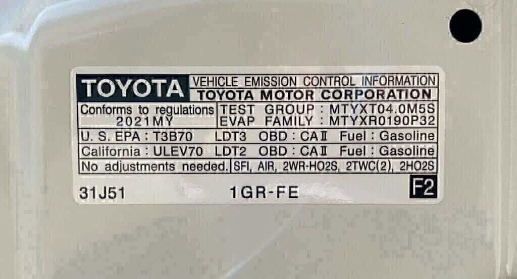 2021 Toyota 4Runner Nightshade