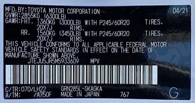 2021 Toyota 4Runner Nightshade