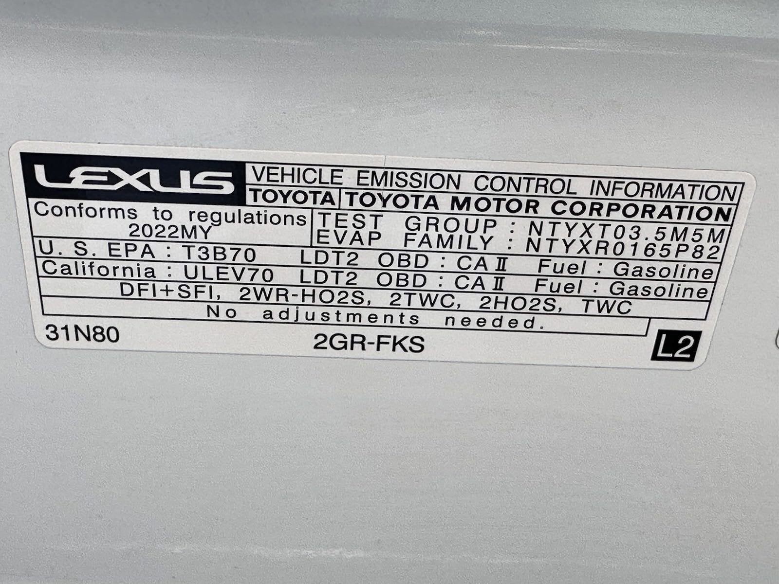 2022 Lexus RX RX 350