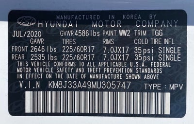 2021 Hyundai TUCSON Value