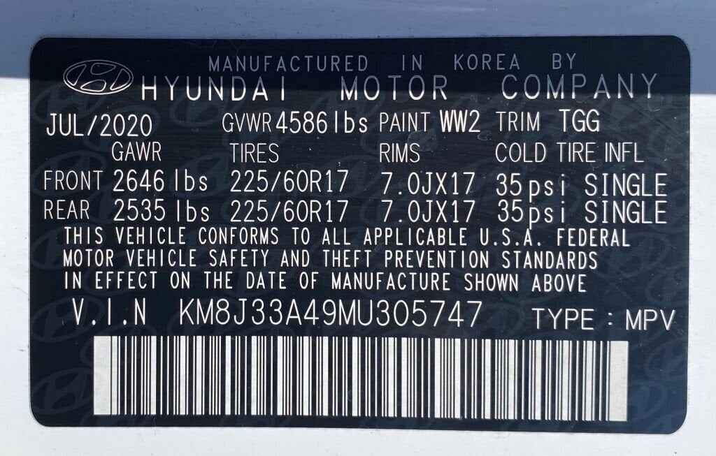 2021 Hyundai TUCSON Value