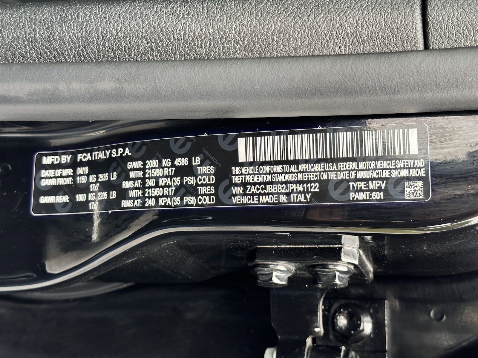 2018 Jeep Renegade Latitude