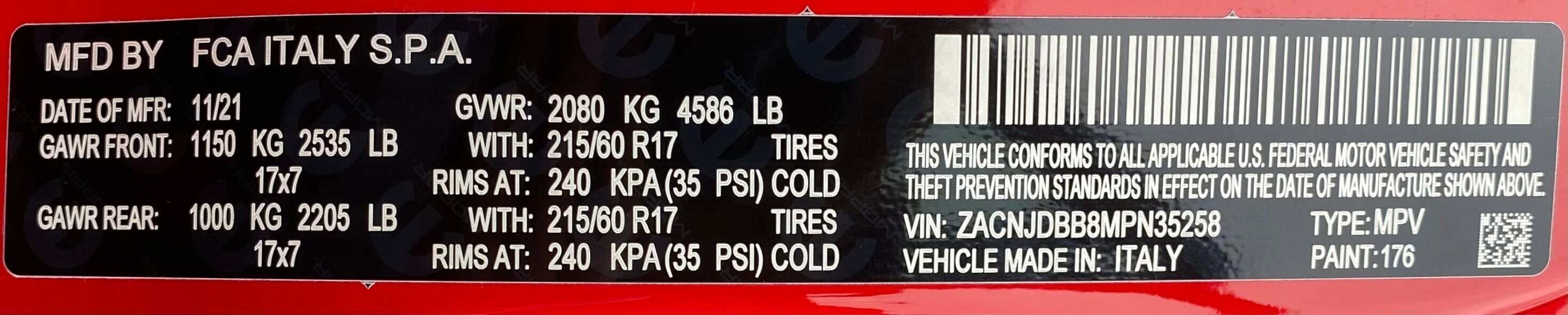 2021 Jeep Renegade Latitude